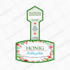 Grüner Frühling (Honigetikett)