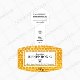 Honigwabe (Honigetikett)