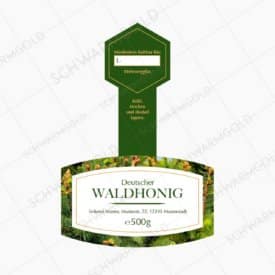 Nadelwald (Honigetikett)