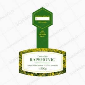 Rapshonig (Honigetikett)