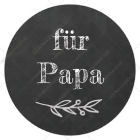 Sticker für Papa SCHWARMGOLD