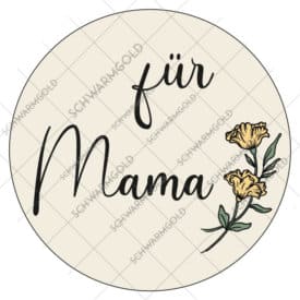 Sticker Für Mama Handwriting