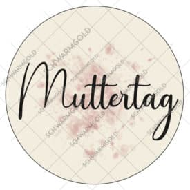 Sticker Muttertag Watercolor