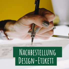 Nachbestellung Ihres Honig-Design-Etiketts