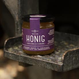 Beetropa Purple Honigetikett SCHWARMGOLD Honig Etikett