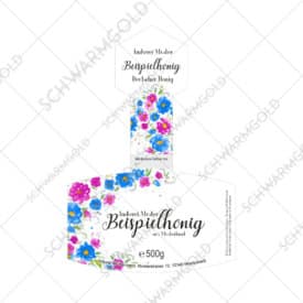 Blumenranke Blaulila