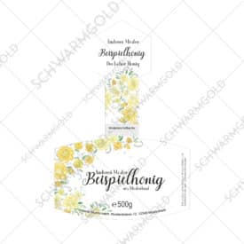 Blumenranke Zartgelb