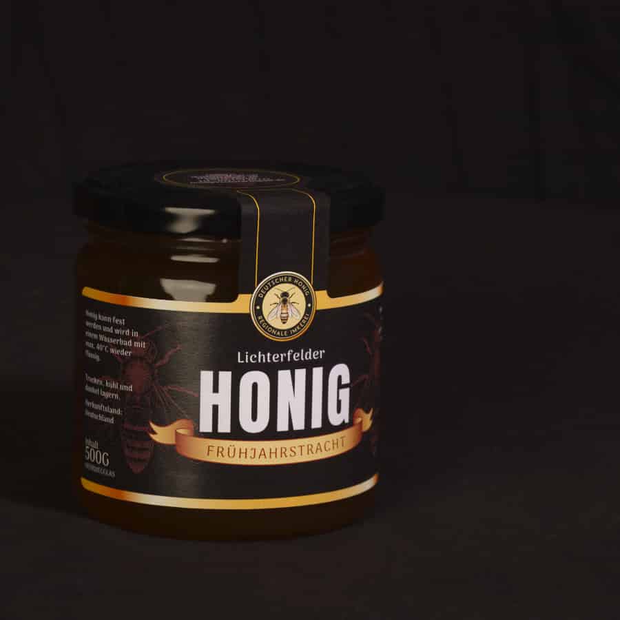 BeeVelvet - Premium Honigetikett 2021 Schwarmgold