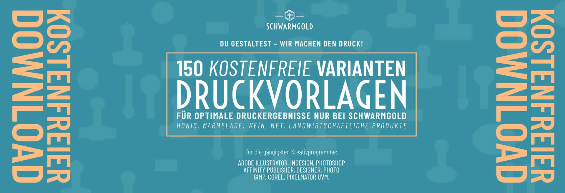 Vorlagen für Honigetiketten