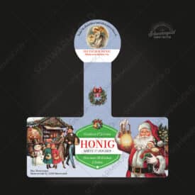 Beejingles grün honigetikett