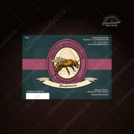 Golden Queen Wabenhonig Schwarmgold 100x72