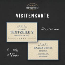 Moonshiner Visitenkarte Übersicht | Schwarmgold